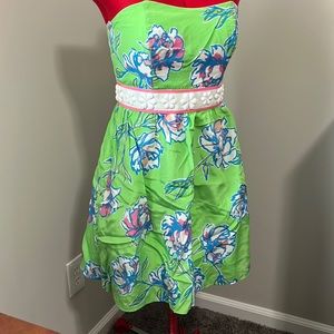 Green Lilly Pulitzer Sleeveless Dress